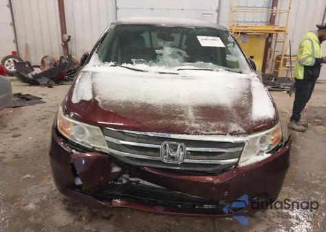 2013 Honda Odyssey Ex-L z USA, uszkodzony, nr VIN 5FNRL5H61DB061093